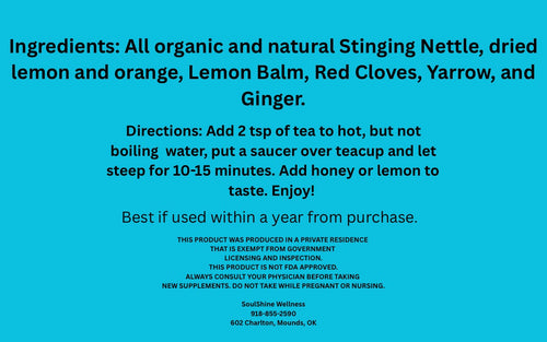 Bless You Brew Seasonal Wellness Tea