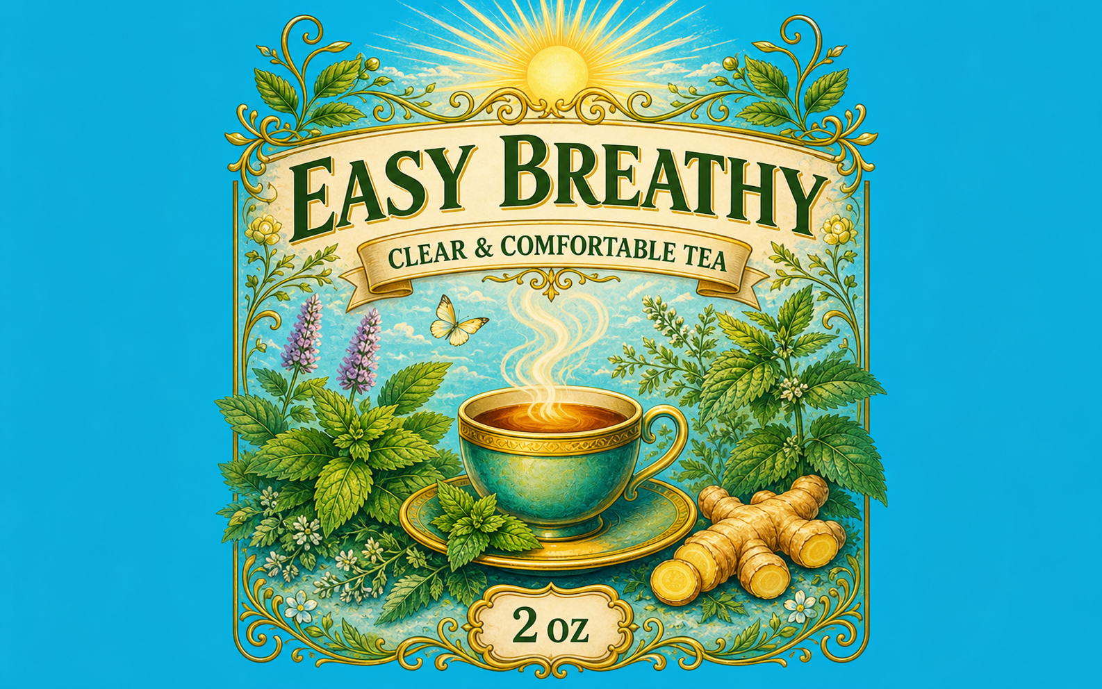 Easy Breathy - Clear and Comfortable Tea