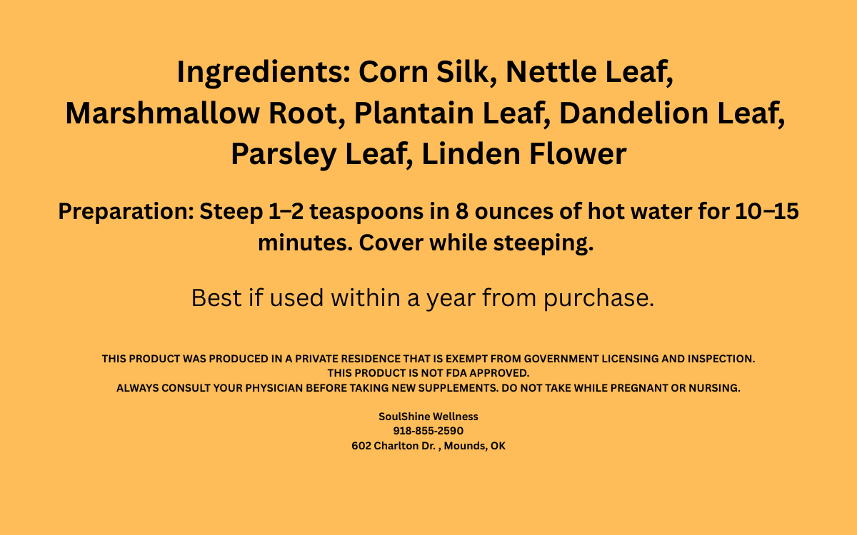 Golden Stream Kidney and Urinary Support Herbal Tea