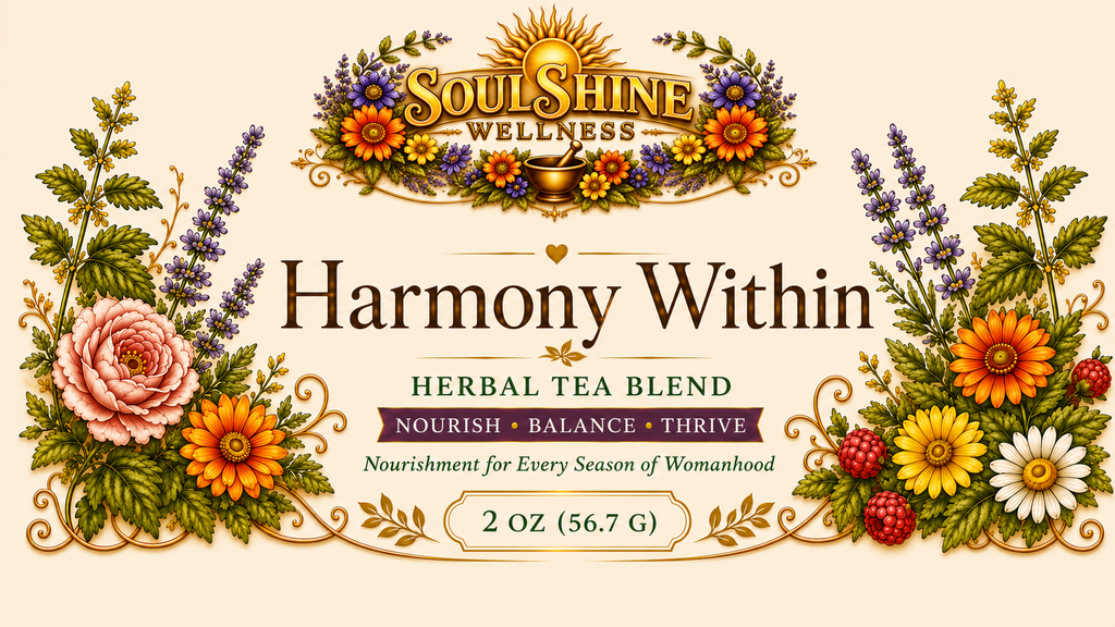 Harmony Within- Daily Nourishing Hormone Support Tea