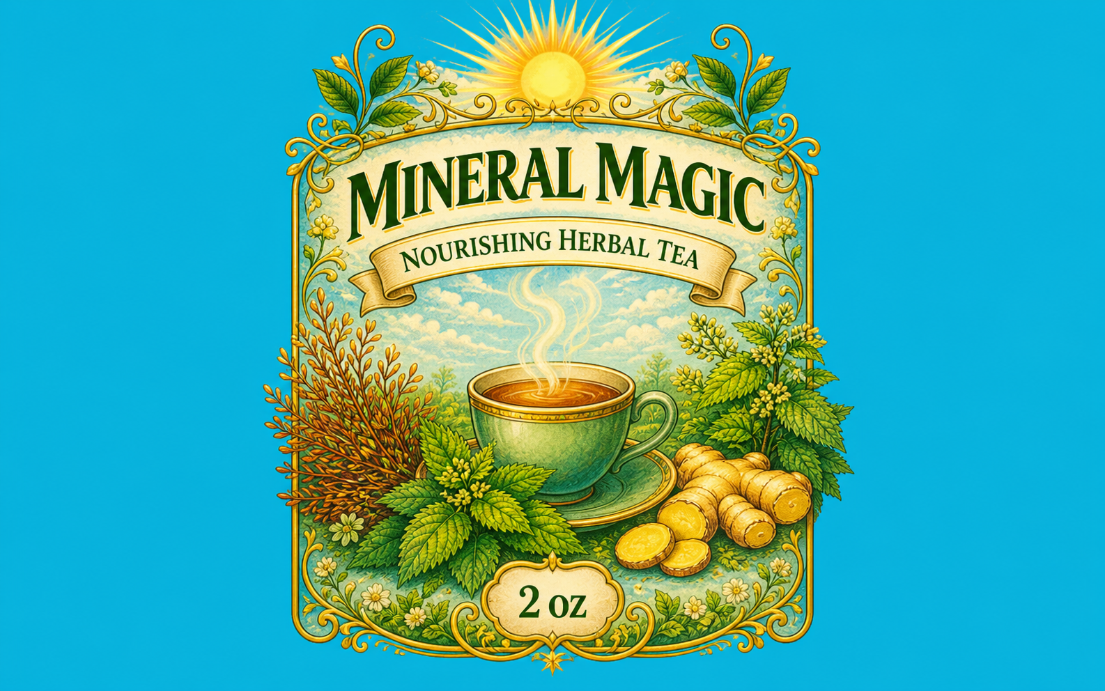 Mineral Magic - Nourishing Herbal Tea