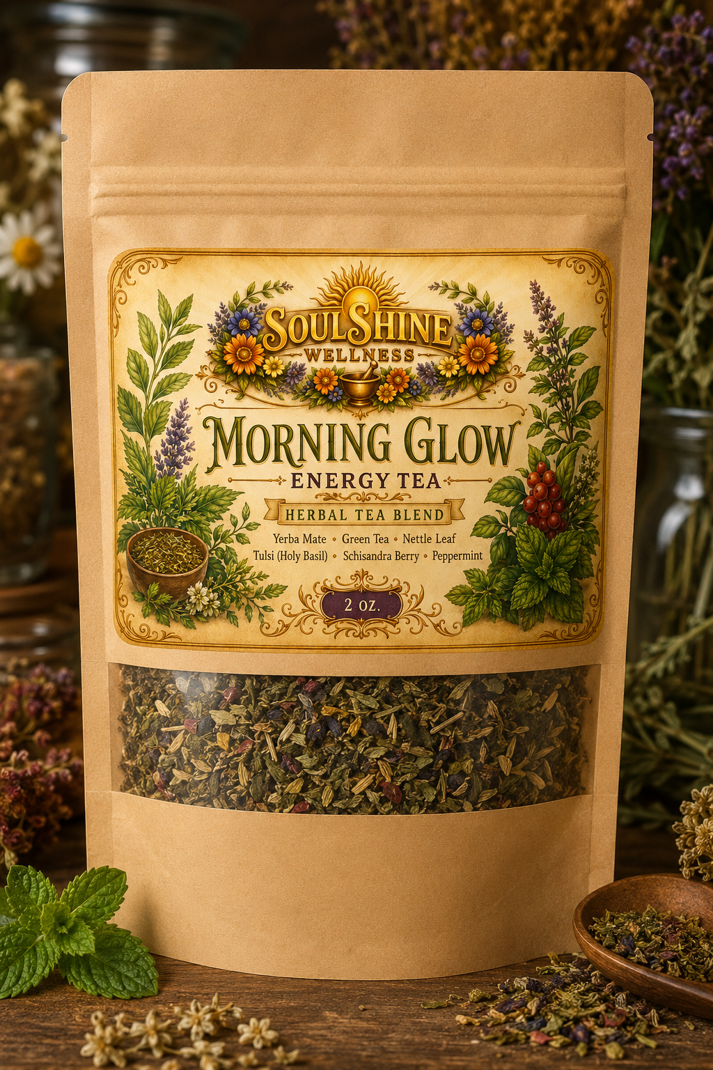 Morning Glow Energy Tea