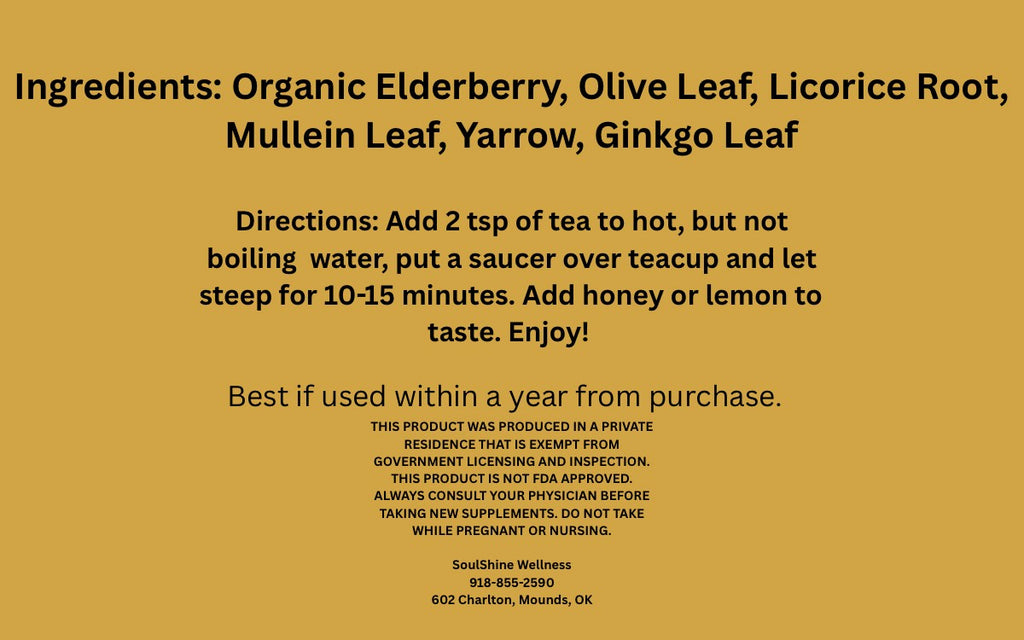 Shield & Shine - Herbal Defense Tea