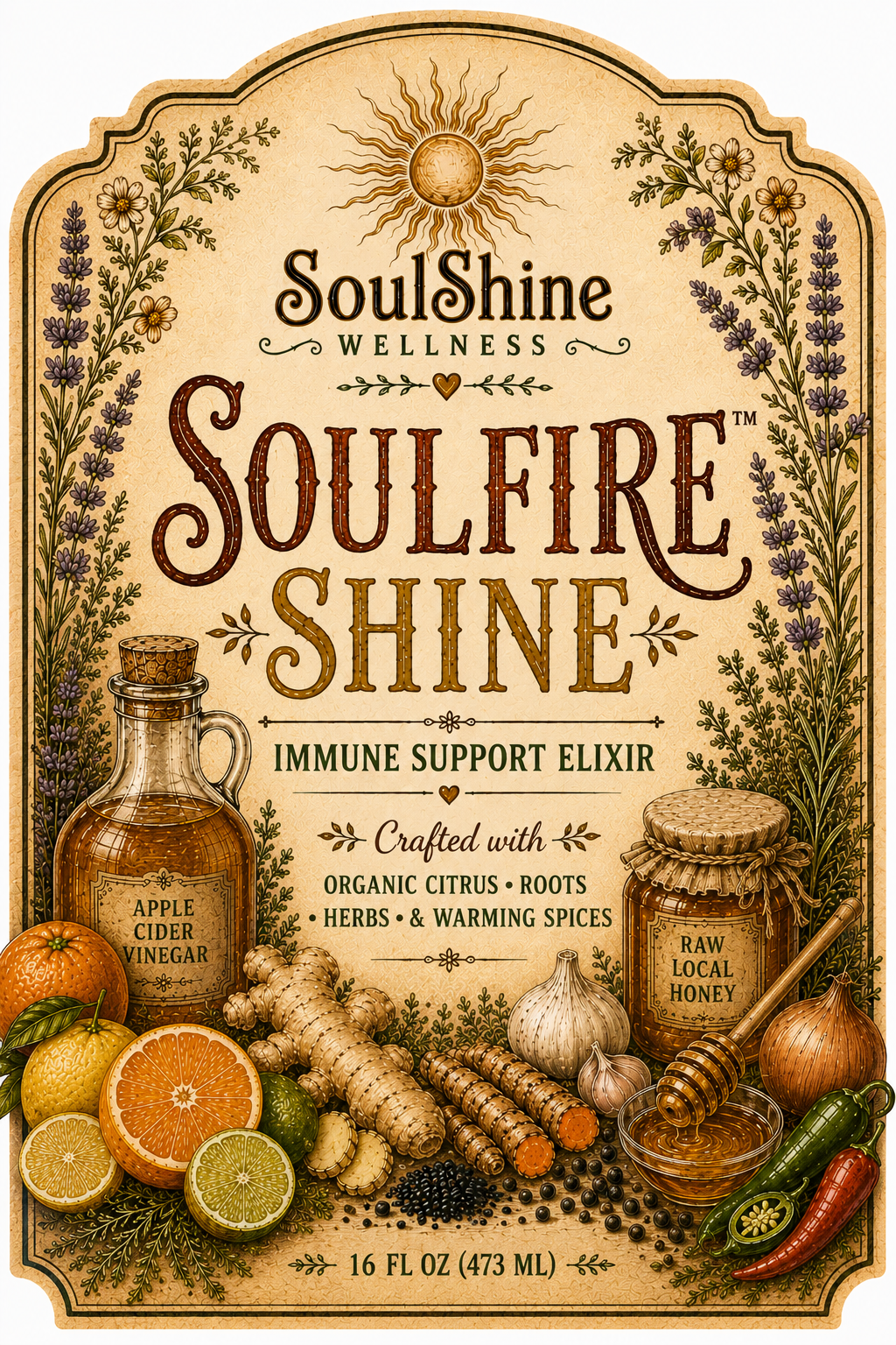 SoulFire Shine - Immune Support Elixir