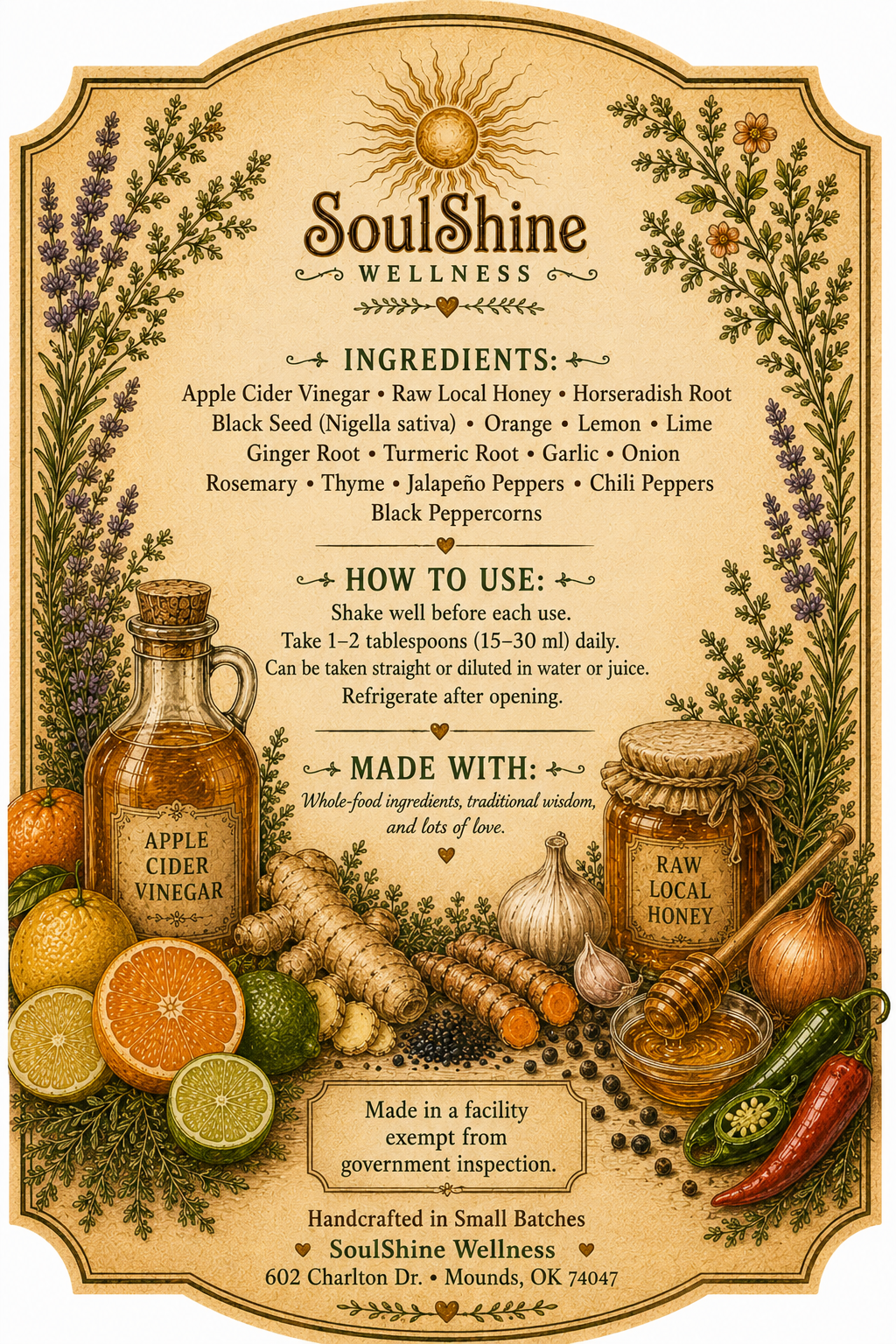 SoulFire Shine - Immune Support Elixir