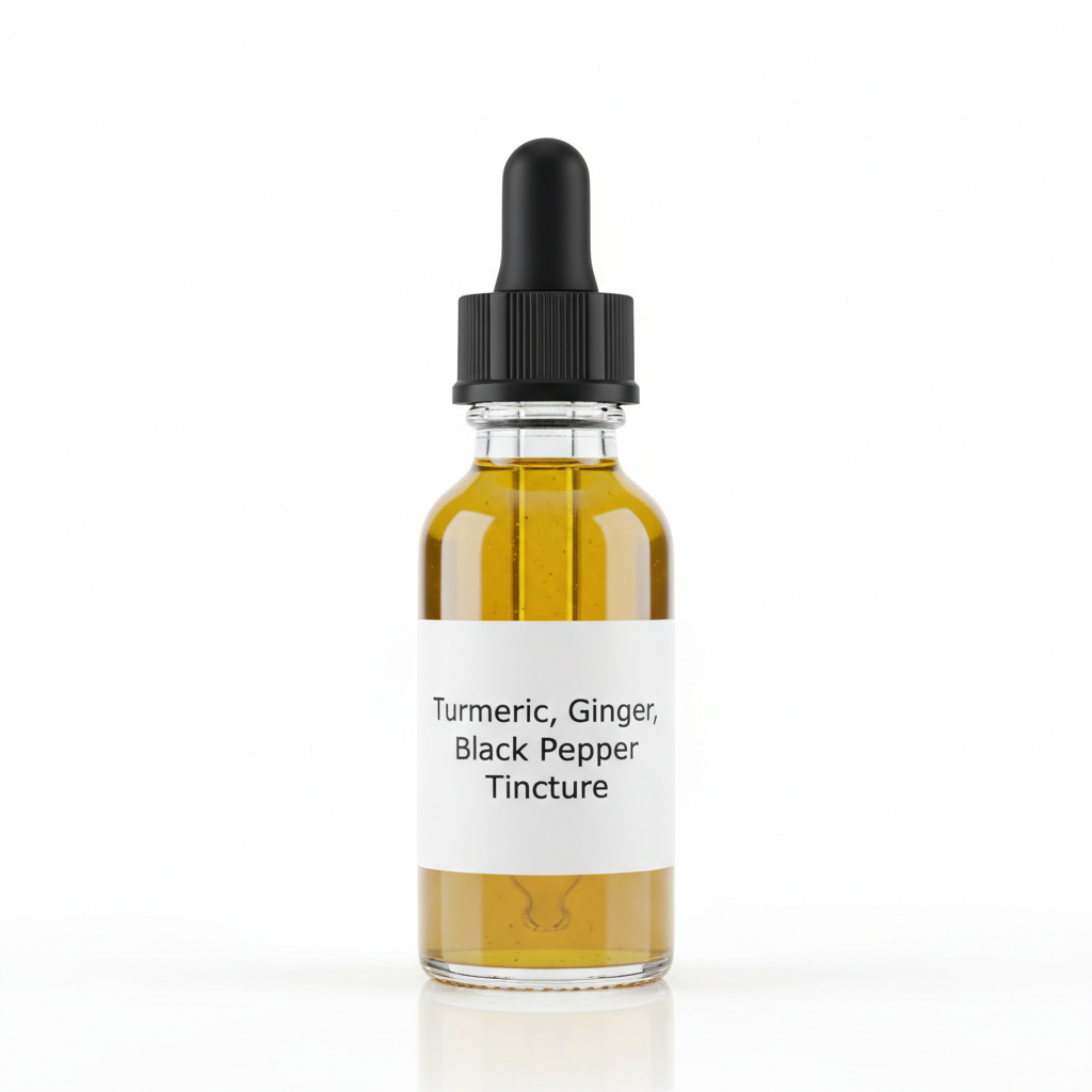 Tumeric, Ginger, Black Pepper Tincture